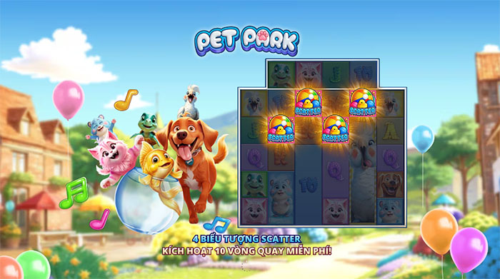 Tìm hiểu về trò chơi slot Pet Park